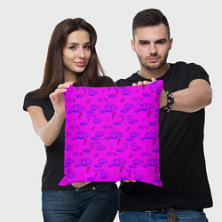 Подушка квадратная ARCANE LEAGUE Of LEGENDS - JINX, цвет: 3D-принт — фото 2