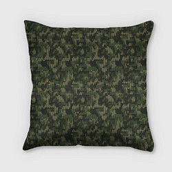 Подушка квадратная Камуфляжный Свитер, цвет: 3D-принт