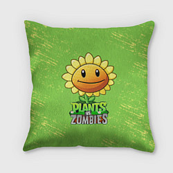 Подушка квадратная Подсолнух Plants vs Zombies