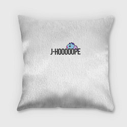 Подушка квадратная J-Hooope, цвет: 3D-принт