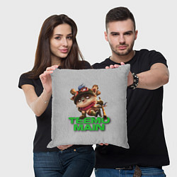 Подушка квадратная Teemo main, цвет: 3D-принт — фото 2