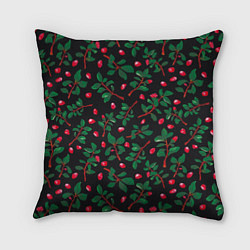 Подушка квадратная Лепетски и листья, цвет: 3D-принт
