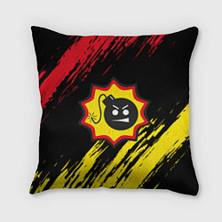 Подушка квадратная Serious Sam Big Logo, цвет: 3D-принт