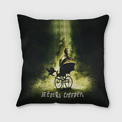 Подушка квадратная Poster Jeepers Creepers, цвет: 3D-принт