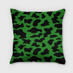Подушка квадратная Армейский камуфляж, цвет: 3D-принт