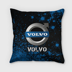 Подушка квадратная ВОЛЬВО Volvo Арт, цвет: 3D-принт