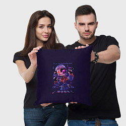 Подушка квадратная Five Nights at Freddys: Security Breach - воспитат, цвет: 3D-принт — фото 2
