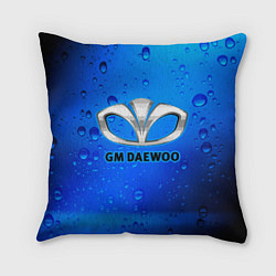 Подушка квадратная DAEWOO Капли Дождя, цвет: 3D-принт