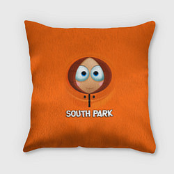 Подушка квадратная Южный парк - Кенни МакКормик, цвет: 3D-принт