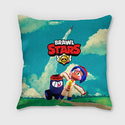 Подушка квадратная Brawlstars Выстрел Бонни Bonny