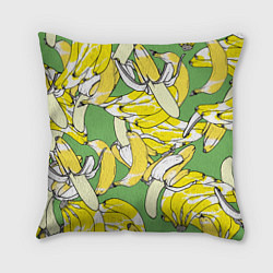 Подушка квадратная Banana pattern Summer Food