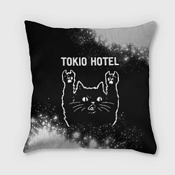 Подушка квадратная Tokio Hotel Rock Cat