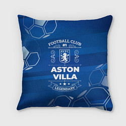 Подушка квадратная Aston Villa FC 1, цвет: 3D-принт