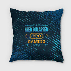 Подушка квадратная Need for Speed Gaming PRO, цвет: 3D-принт