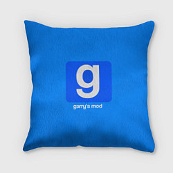 Подушка квадратная Garrys Mod логотип, цвет: 3D-принт