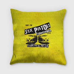 Подушка квадратная Sex Pistols experience LIVE
