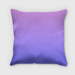 Подушка квадратная PINK-PURPLE GRADIENT ГРАДИЕНТ РОЗОВО-ФИОЛЕТОВЫЙ, цвет: 3D-принт