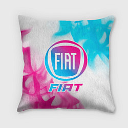 Подушка квадратная Fiat Neon Gradient, цвет: 3D-принт