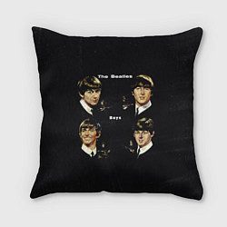 Подушка квадратная The Beatles Boys, цвет: 3D-принт