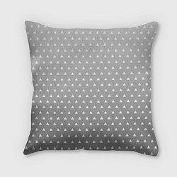 Подушка квадратная Кимоно Зеницу Агацума - Черно-белое, цвет: 3D-принт