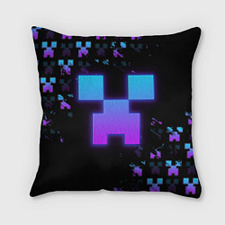 Подушка квадратная Minecraft градиент, цвет: 3D-принт