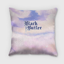 Подушка квадратная Black Butler sky clouds, цвет: 3D-принт