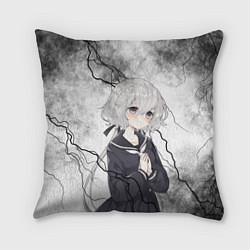 Подушка квадратная Junko Konno - Зомбилэнд Сага Месть, цвет: 3D-принт