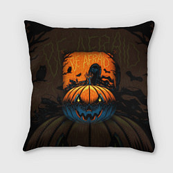 Подушка квадратная Scary Halloween Хэллоуин, цвет: 3D-принт
