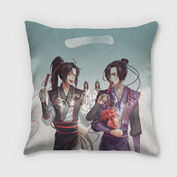 Подушка квадратная Wangji and Wuxian - Mo Dao Zu Shi, цвет: 3D-принт