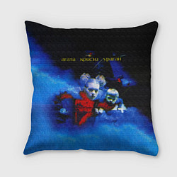 Подушка квадратная Агата Кристи Ураган, цвет: 3D-принт