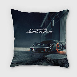 Подушка квадратная Lamborghini - power - Italy, цвет: 3D-принт