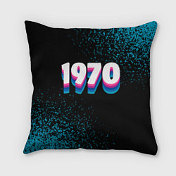 Подушка квадратная Made in 1970: vintage art