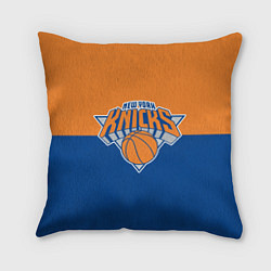 Подушка квадратная Нью-Йорк Никс НБА, цвет: 3D-принт