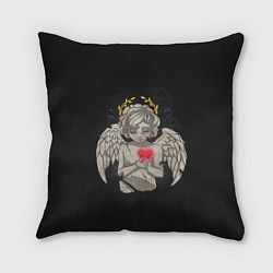 Подушка квадратная Разбитый ангел, цвет: 3D-принт