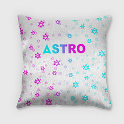 Подушка квадратная Neon Astro, цвет: 3D-принт