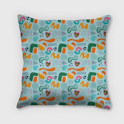 Подушка квадратная Geometric pattern, цвет: 3D-принт