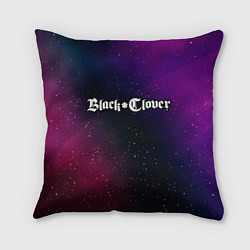 Подушка квадратная Black Clover gradient space