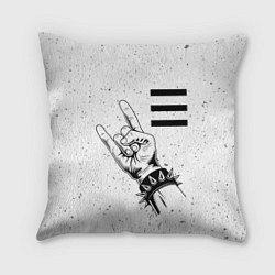 Подушка квадратная OneRepublic и рок символ, цвет: 3D-принт