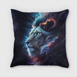 Подушка квадратная Galactic lion, цвет: 3D-принт