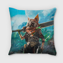 Подушка квадратная Biomutant, цвет: 3D-принт