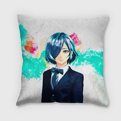 Подушка квадратная Touka Kirishima, цвет: 3D-принт