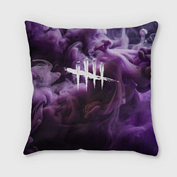 Подушка квадратная Dead By Daylight Logo Smoke