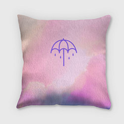 Подушка квадратная Bring Me The Horizon Umbrella, цвет: 3D-принт