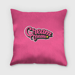 Подушка квадратная Cream Dream, цвет: 3D-принт