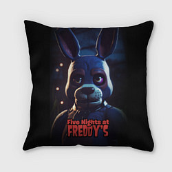 Подушка квадратная Five Nights at Freddys Bonnie, цвет: 3D-принт