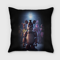 Подушка квадратная Five Nights at Freddy, цвет: 3D-принт