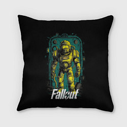 Подушка квадратная Fallout poster style, цвет: 3D-принт
