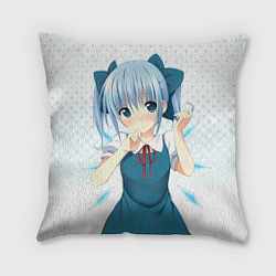 Подушка квадратная Touhou Project Cirno Chiruno, цвет: 3D-принт