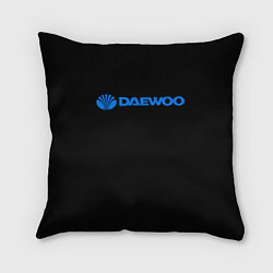 Подушка квадратная Daewoo sport korea, цвет: 3D-принт