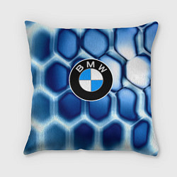 Подушка квадратная Bmw carbon sport auto brend, цвет: 3D-принт